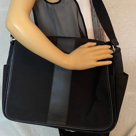 COACH Black Fabric Crossbody Bag - Picture 8 of 14